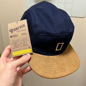 Parks Project x National Geographic flat rim hat. Brand new, never worn, w/ tags